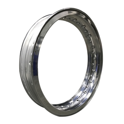 磨いた7116合金モーターサイクルの輪 H2.50-19&quot; 36HOLES 40HOLES アクロントスタイル バランス