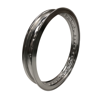 磨いた7116合金モーターサイクルの輪 H2.50-19&quot; 36HOLES 40HOLES アクロントスタイル バランス