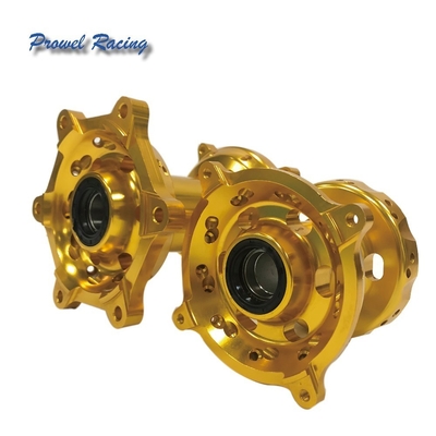 オレンジ 軽量 CNC ビレット バイク 輪ハブ 鈴木 RMZ50 450 交換/修理