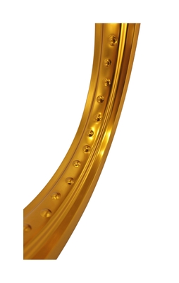 WM 16 インチ アノジス アルミ合金 オートバイホイール 金色