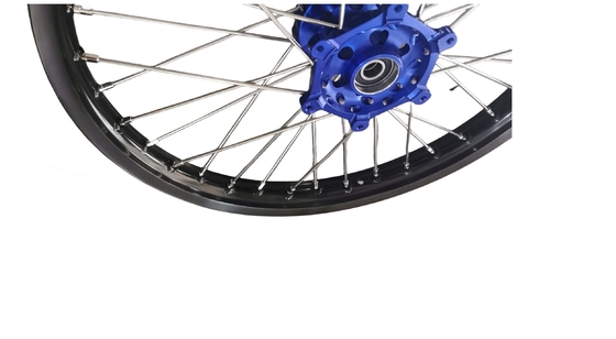 WM 18インチ 36スピール 125/250/300/450/500/525 トップ選択のためのオートバイ合金輪セット