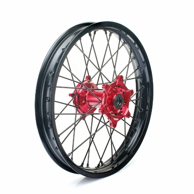 CRF 250R 2014-2022および CRF 450R 2013-22用のCRFホイールセットで,304級ステンレス鋼のスピークを搭載する