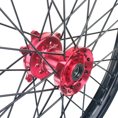 CRF 250R 2014-2022および CRF 450R 2013-22用のCRFホイールセットで,304級ステンレス鋼のスピークを搭載する