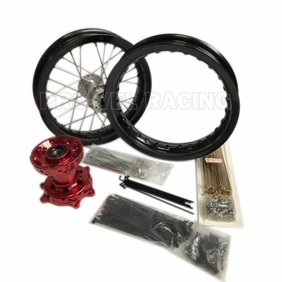 ブラック・リム 1.60x14' パットバイク用のオートバイの合金輪 アルミ6161-T6素材