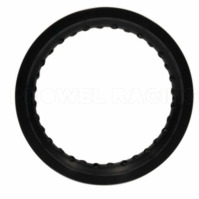 10&quot; 12&quot; 14&quot; モーターサイクルのアルロウ・ホイール・リーム 鮮やかな黒色 子供用のモーターサイクルのための
