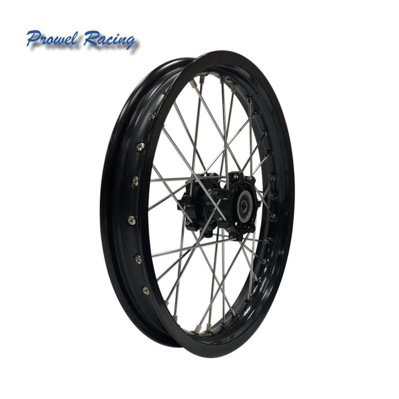 ブラック・リム 1.60x14' パットバイク用のオートバイの合金輪 アルミ6161-T6素材